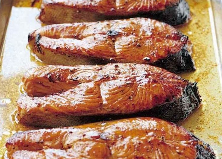 Sweet and Spicy BBQ Salmon