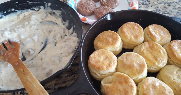 Auntie KK’s Buttery Flaky Biscuits